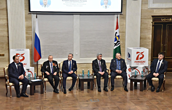 Встреча с участниками Всероссийского проекта «Диалоги с Героями» состоялась в Новосибирске