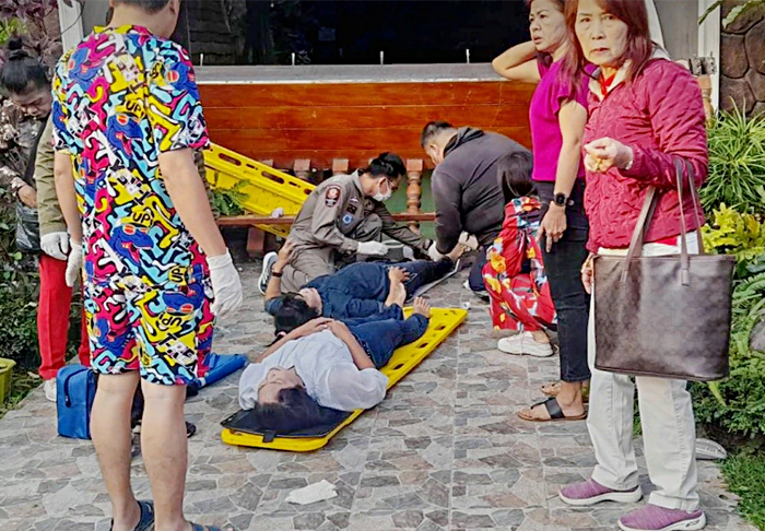 В Таиланде во время фотосессии обрушился балкон с туристами – есть пострадавшие
