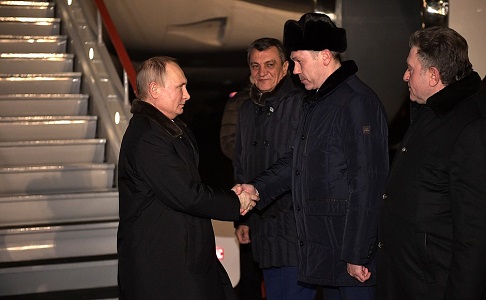 Владимир Путин из Новосибирска позвонил президенту Турции