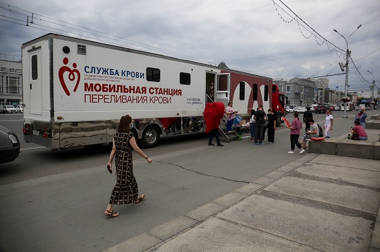 Более 26 литров крови сдали новосибирцы за несколько часов