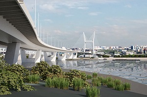 Строители попросили первый кредит для четвертого моста Новосибирска