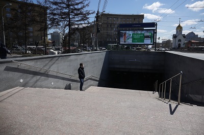 Подземный переход соединяющий Первомайский сквер и филармонию открыли