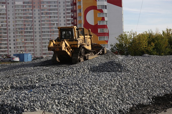 Новую дорогу в ЖК «Матрёшкин двор» в Новосибирске откроют до конца этого года