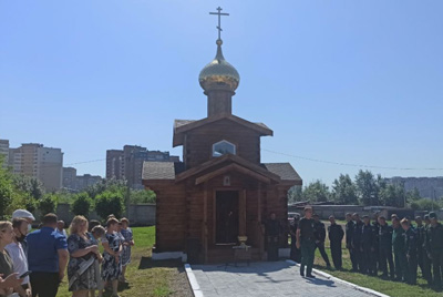 Первый и единственный в России храм авиапожарных открылся в Чите