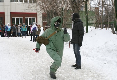 В Заельцовском районе Новосибирска из-за военной эстафеты будет перекрыто движение