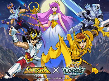 Объединение игры Lords Mobile и аниме Saint Seiya стало приятным сюрпризом для геймеров