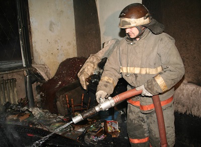 В Ленинском районе Новосибирска на пожаре погибли три человека
