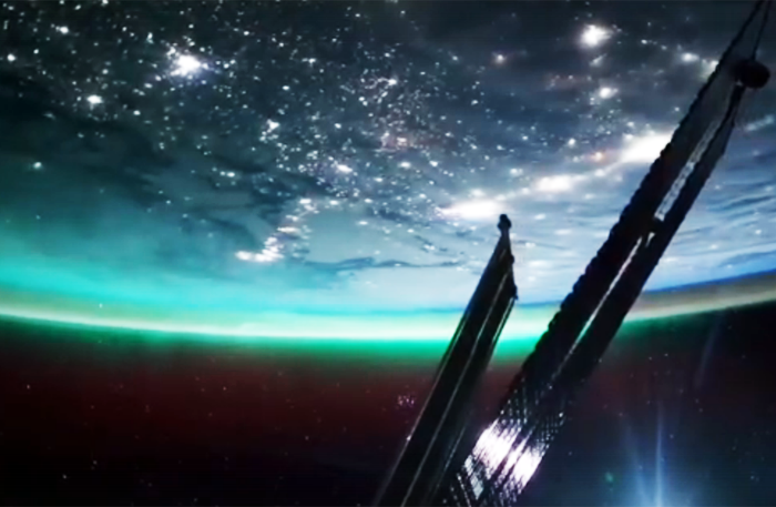 Неземная красота - астронавты сняли, как выглядит Полярное сияние в космосе