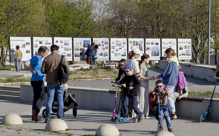В столице проходит фотовыставка памяти Юрия Лужкова