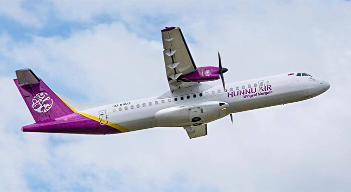 Монгольская авиакомпания Hunnu Air планирует чартеры из Улан-Батора в Новосибирск
