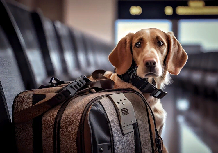 В Америке турист выкупил для своей собаки целый ряд в самолете