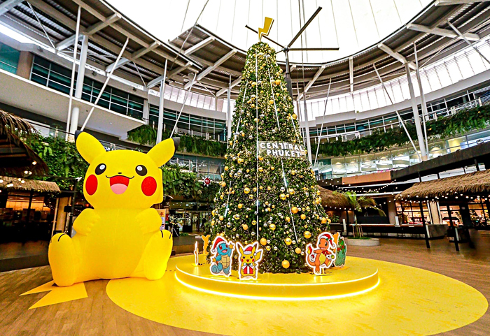 Сюрпризы к Рождеству и Новому году приготовил для посетителей ТЦ Central Phuket на Пхукете