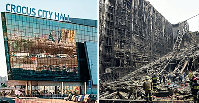 РБК: сгоревший «Крокус Сити» был в залоге у Газпромбанка