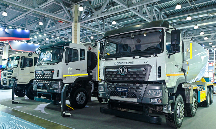 Крупнейший китайский автоконцерн Dongfeng Motor дебютировал на выставке в Москве